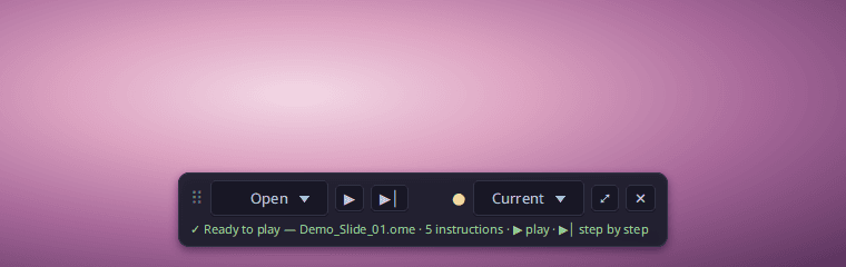 The mini-player
