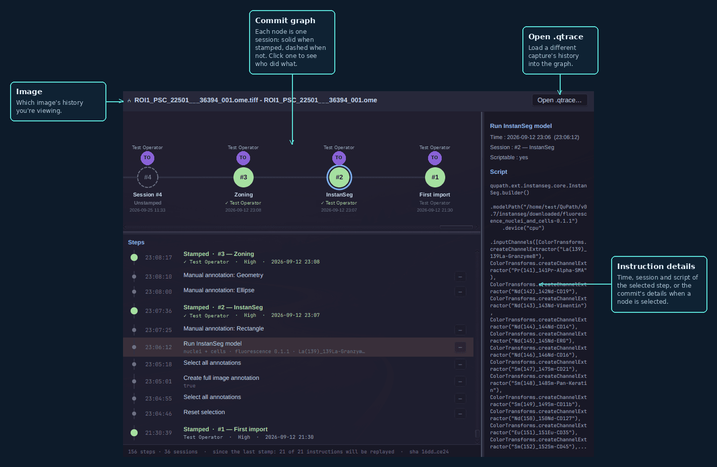 8. Explore the version graph